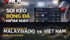 7M nhận định Malaysia(N) vs Việt Nam: Cuộc chiến quyết định ngôi đầu bảng